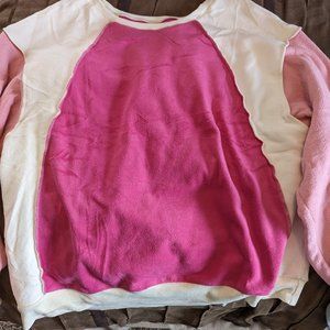 Pink minky soft sweatshirt